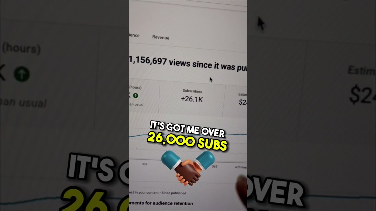 The True Earnings of My 1,000,000 Viewed YouTube Video: No Clickbait!