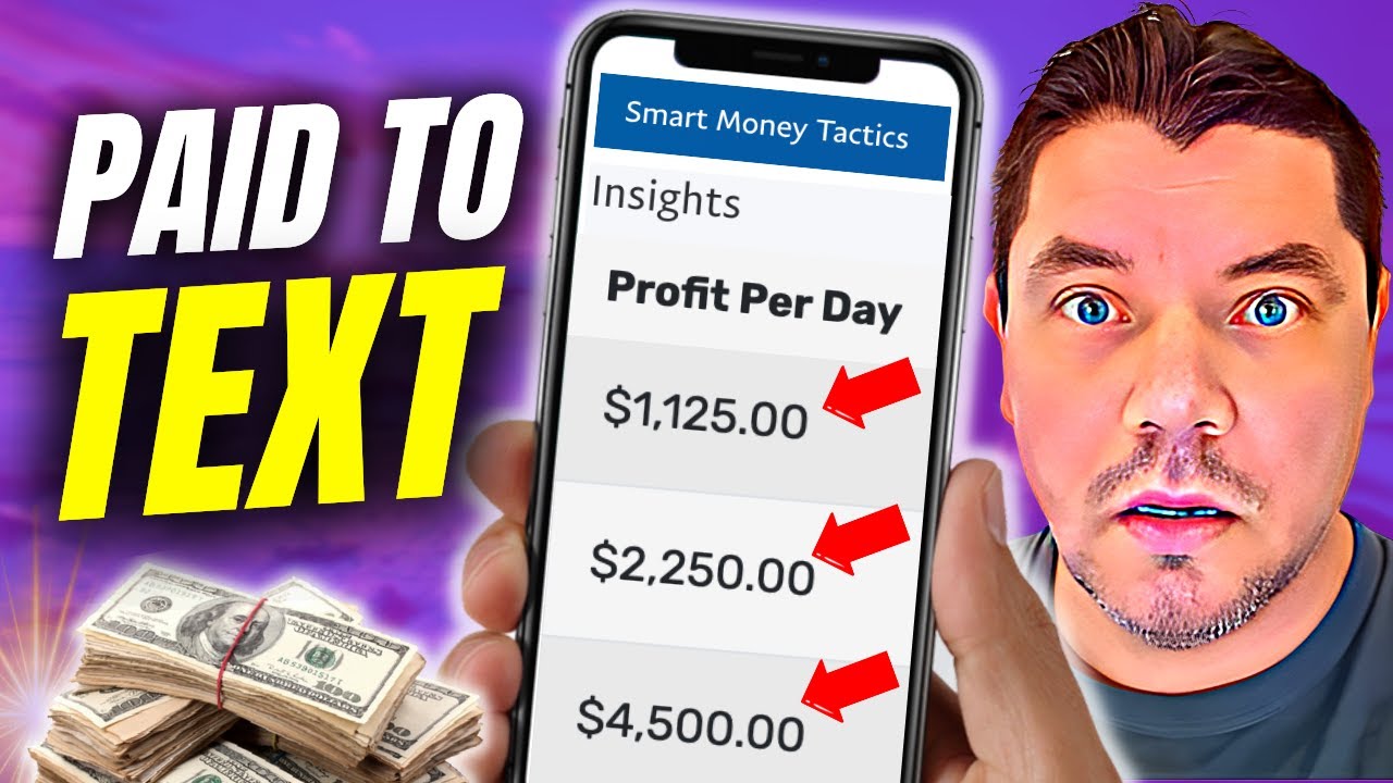 Discover How to Make $2,250 Daily Texting on Your Phone | Make Money Online!