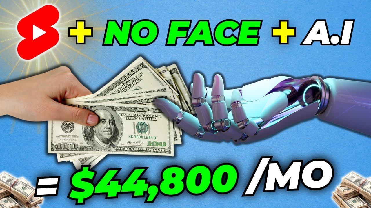 How to Make $44,800/Month with FACELESS AI YouTube Shorts